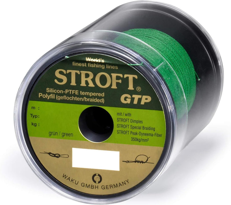 WAKU Schnur STROFT GTP Typ R Geflochtene 250m grün R3-0,200mm-7kg