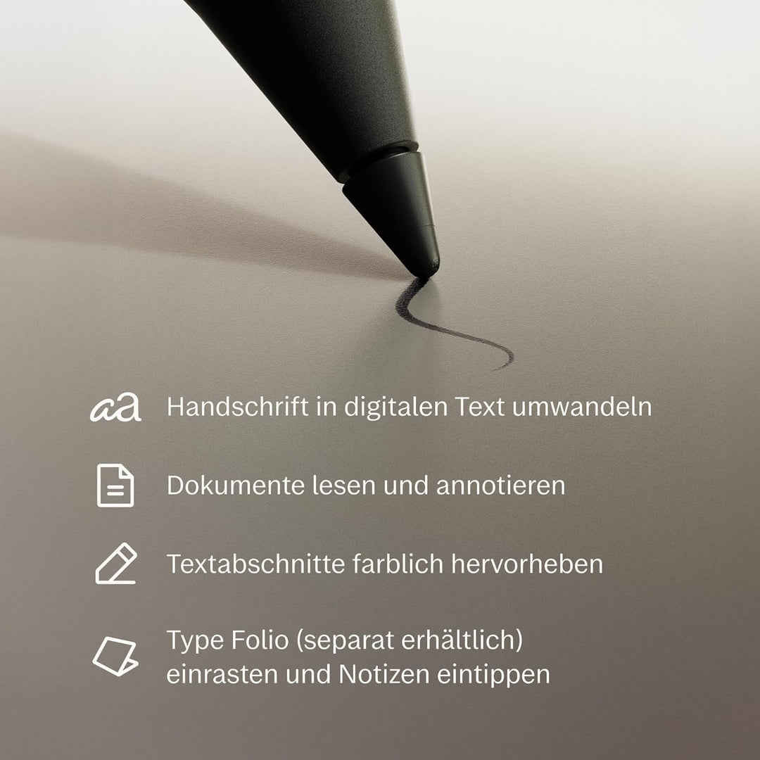 reMarkable Paper Pro-Bundle – Leder-Folio-Schutzhülle | 30,6 cm (11,8 Zoll) Farbdisplay und Leselamp