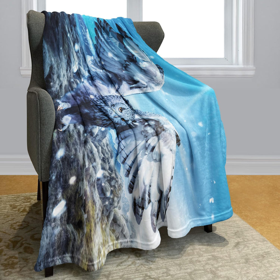 YISUMEI Decke 150x200 cm Kuscheldecken Sanft Flanell Weich Fleecedecke Bettüberwurf Schneewittchen E