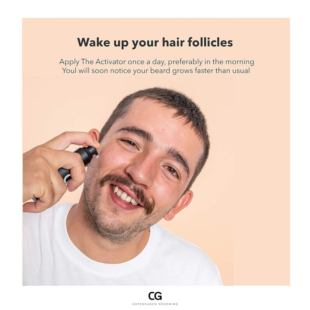 Copenhagen Grooming The Activator (30ml) – Bartwuchsöl für Männer – lassen Sie sich einen volleren,