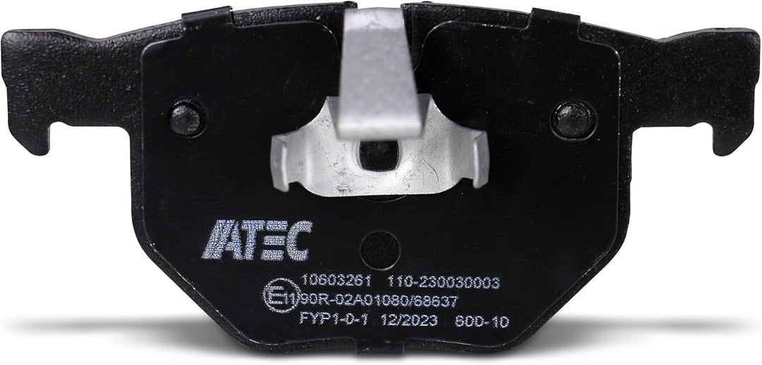 ATEC Germany Bremsbelagsatz Hinterachse, Bremsbeläge Bremsklötze hinten, 4 Stück, Kompatibel mit BMW