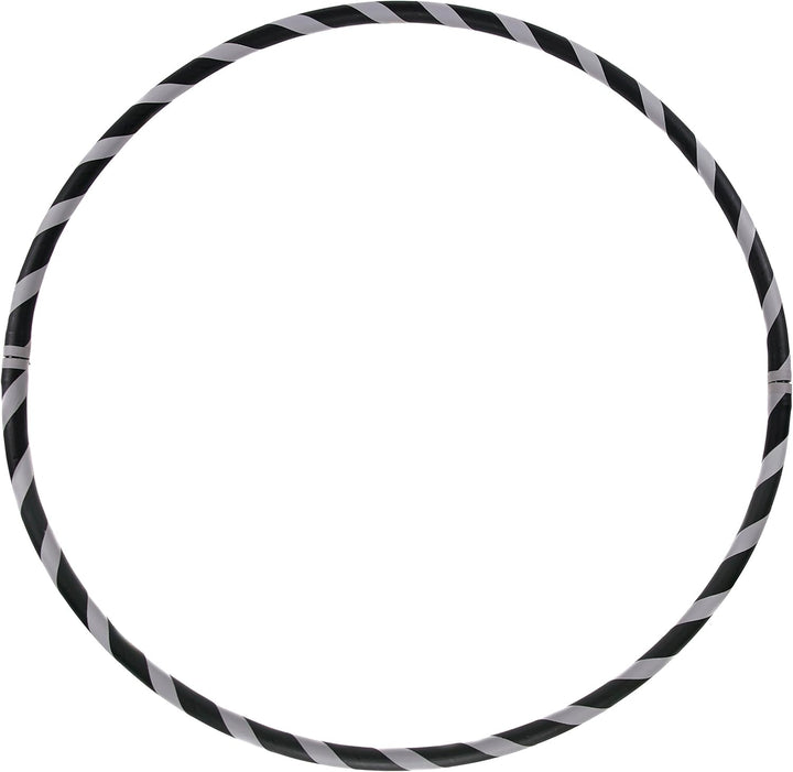 Faltbarer Anfänger Hula Hoop Reifen, Ø90/95/100/105cm Ø100cm Grau, Ø100cm Grau