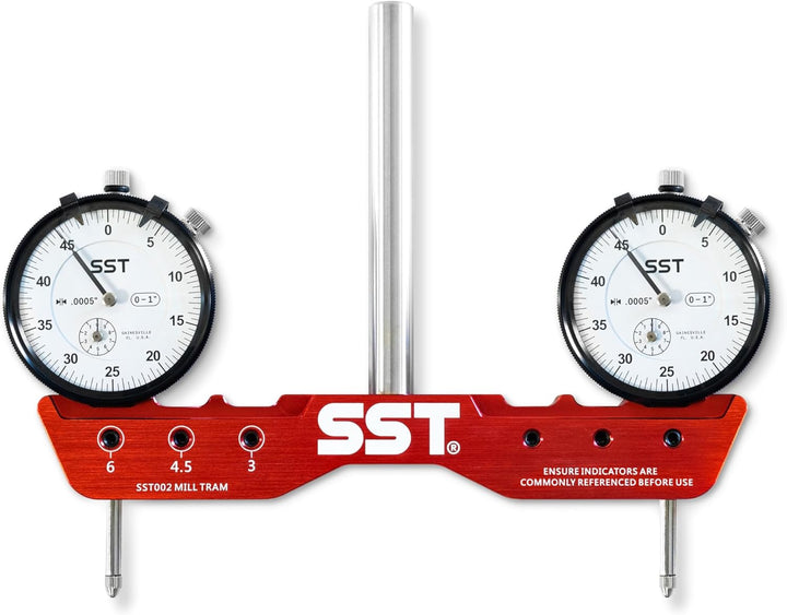 SST Fräs und DrehmaschinenTrammsystem, das höchste Qualität und präzises TrammingWerkzeug, enthält z