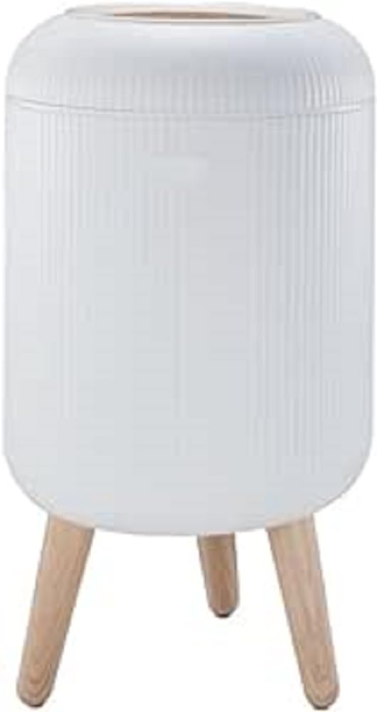 Kitchen Move LIMO Touch-Kosmetikeimer mit Füssen, 9 l, Holzfarben
