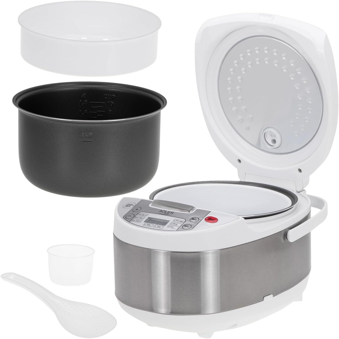 ADLER Multikocher 6 in 1 – 3,25 L, 700 W Leistung