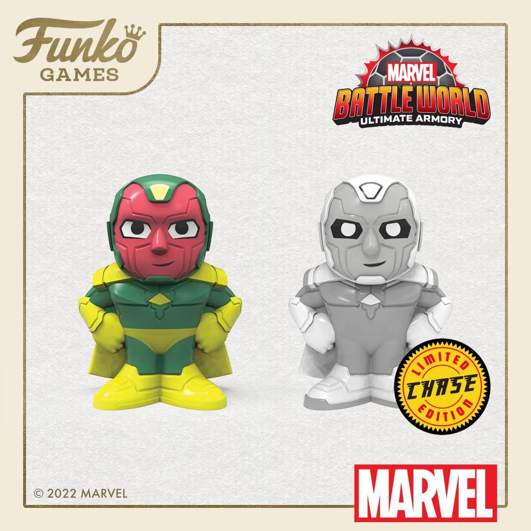 Funko Marvel Battleworld - S3 Mega Pack - Vision (Classic), Einheitsgrösse (60503)