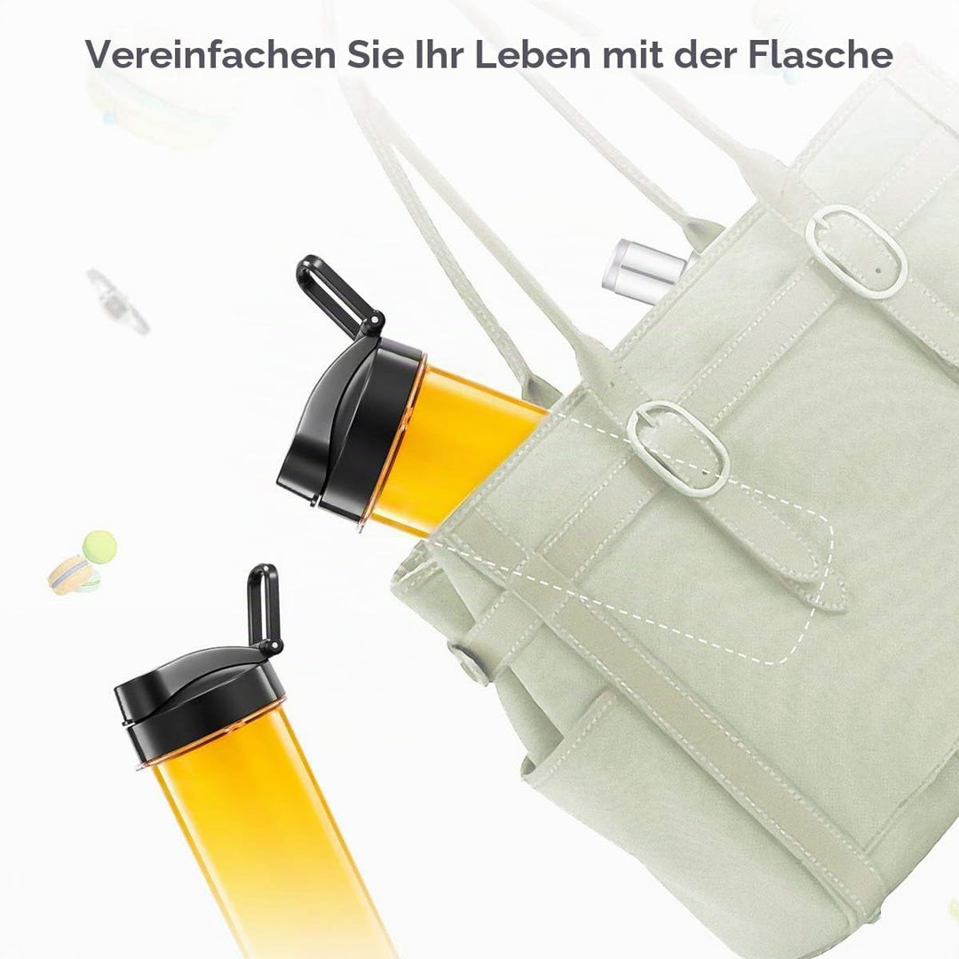 Smoothie Flaschen, Mixer Smoothie Maker Trinkflasche/Tritan flasche/Wasserflasche 570ml BPA-frei für