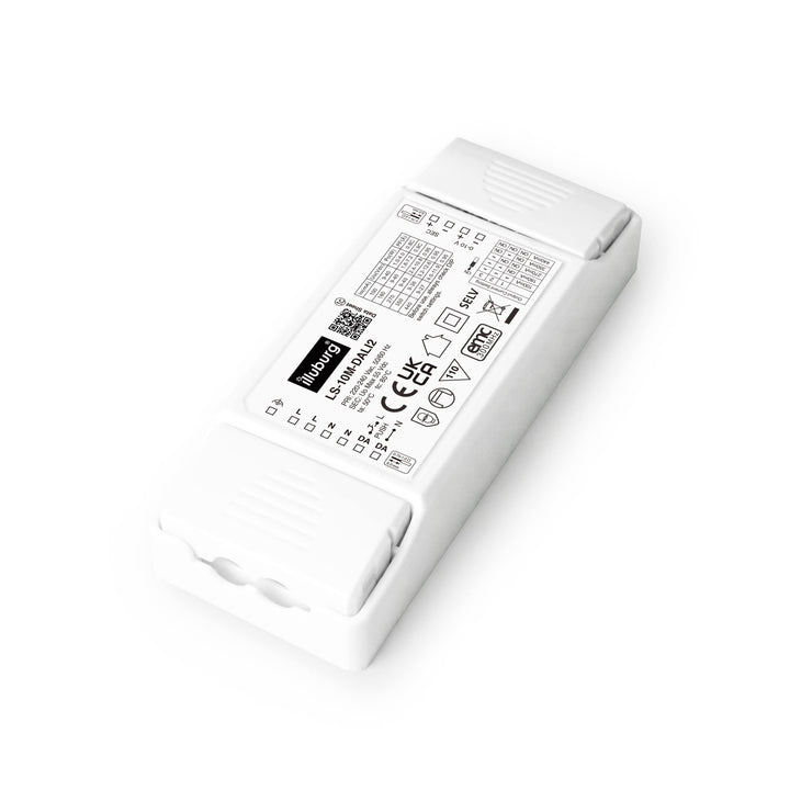 illuburg LED Trafo Dimmbar Dali Push 100mA - 440mA Konstantstrom 10W Flickerfree LED Netzteil Treibe