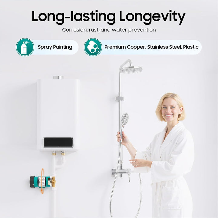 120w Umwälzpumpe, Druckerhöhungspumpe,Warmwasserpumpe Automatische, Maximale Durchflussmenge 25L / M