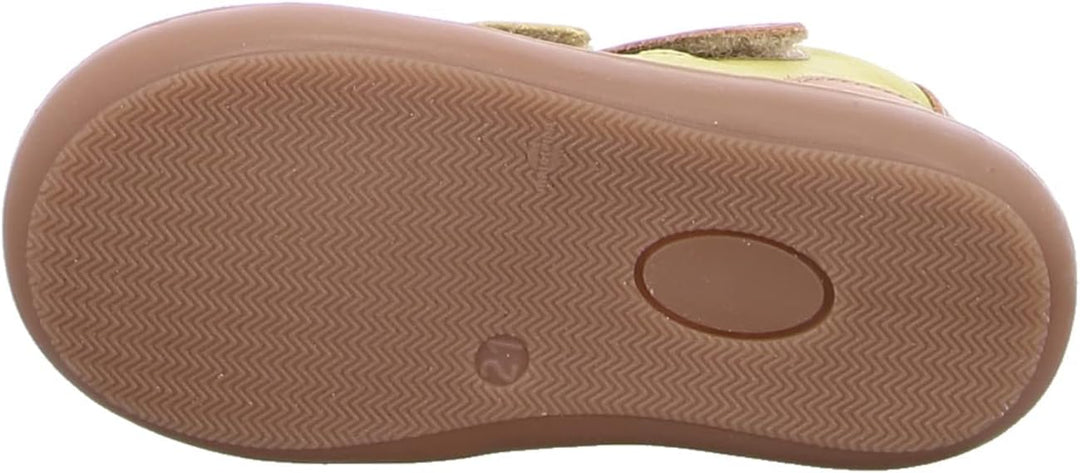 Däumling Mädchen Sven Sneaker 20 EU Schmal Chalk Lemon, 20 EU Schmal Chalk Lemon