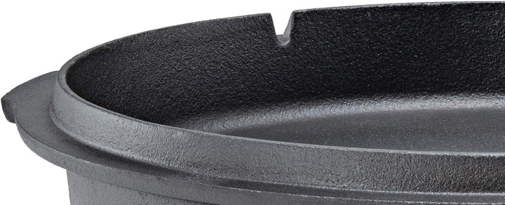Dutch Oven 6.0, traditioneller, gusseiserner Feuertopf mit 6,0 Liter Fassungsvermögen, bereits einge
