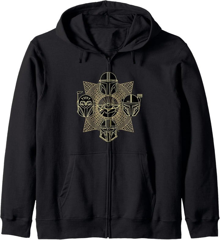 Star Wars The Mandalorian Season 3 Grogu Mandalore Warriors Kapuzenjacke