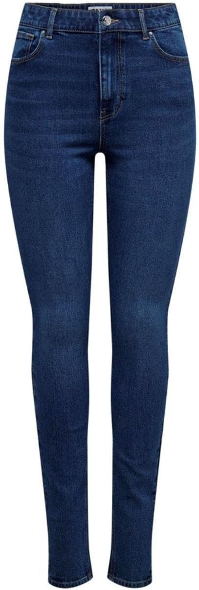 NAME IT Damen Onldruna Hw Skinny Dnm Pimbox 27W / 30L Dark Medium Blue Denim, 27W / 30L Dark Medium