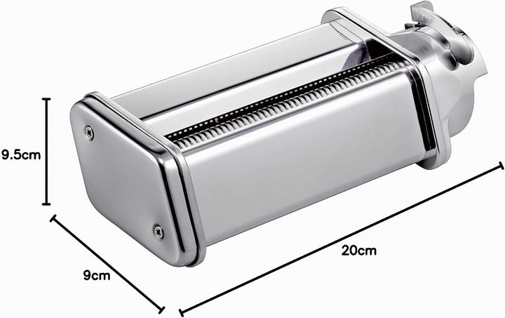 Bosch Pastawalze Spaghetti MUZ5NV3, Pastawalze für Spaghetti, Nudelvorsatz, 1,6mm, Edelstahl, passen