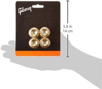 Gibson Gear PRMK-030 Top Hat Style Gold mit Gold Inlay, Gold