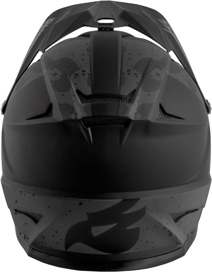 Met Helm Bluegrass Intox (60-62) Fahrradhelm für Erwachsene, Unisex, Schwarz (schwarz)