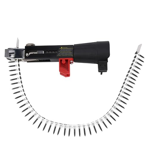Magazinschrauber, Magazinaufsatz für Trockenbauschrauber, Schraubenbohrkettenadapter für Trennwand,