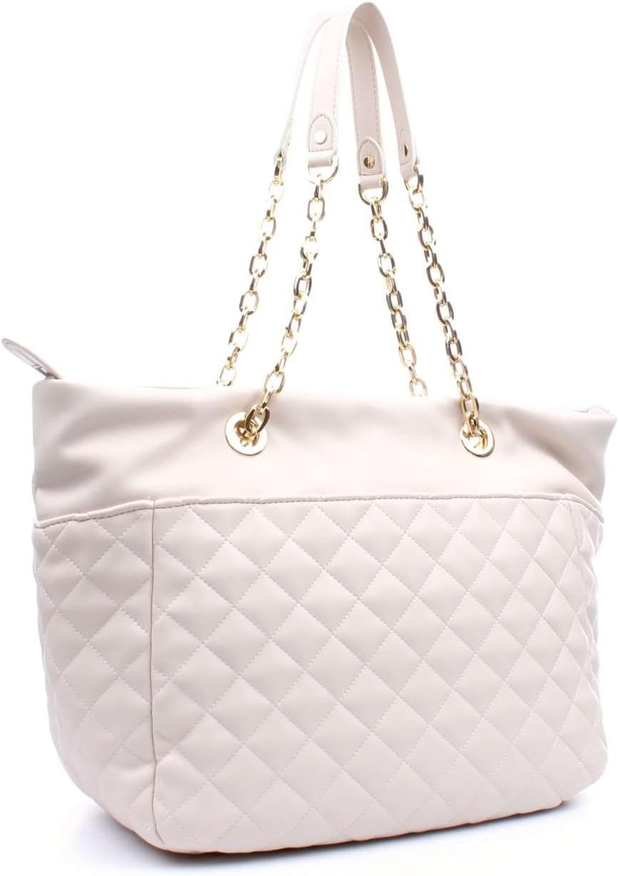 LIU JO, Damen Handtaschen, Shopper, Schultertaschen, Tote-Bag, 40 x 27 x 20 cm (B x H x T) Beige, Be