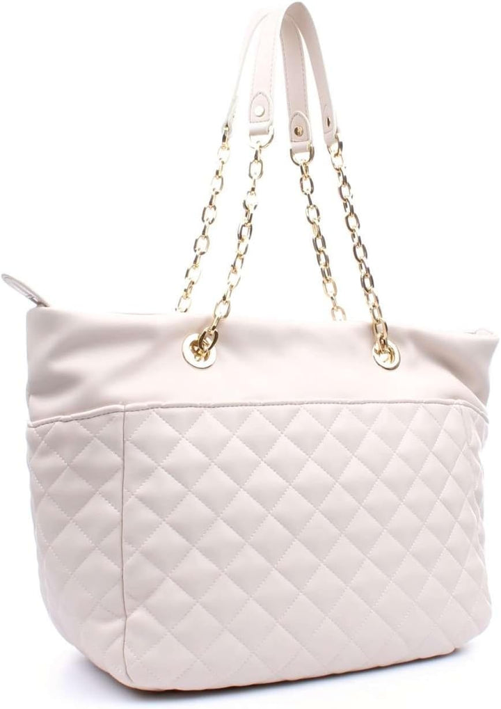 LIU JO, Damen Handtaschen, Shopper, Schultertaschen, Tote-Bag, 40 x 27 x 20 cm (B x H x T) Beige, Be
