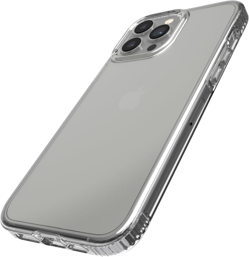 tech21 Evo Clear für iPhone 13 Pro Max - Kristallklare Handyhülle mit 3,6 m Multi-Drop-Schutz farblo