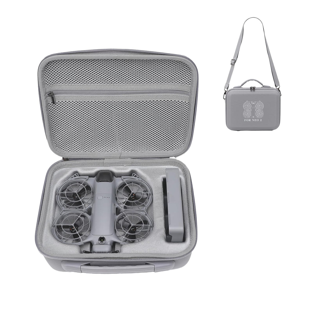 Tasche DJI Neo2 Drohne,Carrying Case für DJI Neo2 mit 2 Akkus,Ladestation,Neo 2 kleine Tragetasche m