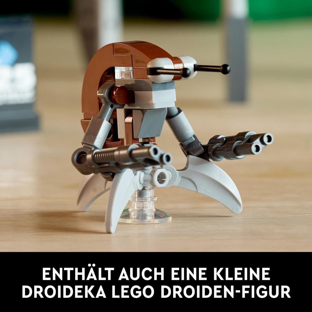 LEGO Star Wars Droideka Set, Droiden-Modellbausatz für Erwachsene, Deko für das Büro, Sammlerstück,