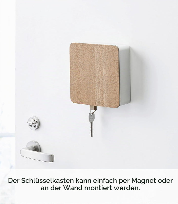 Magnetic key box - Rin - natural Einheitsgrösse Weiss, Einheitsgrösse Weiss