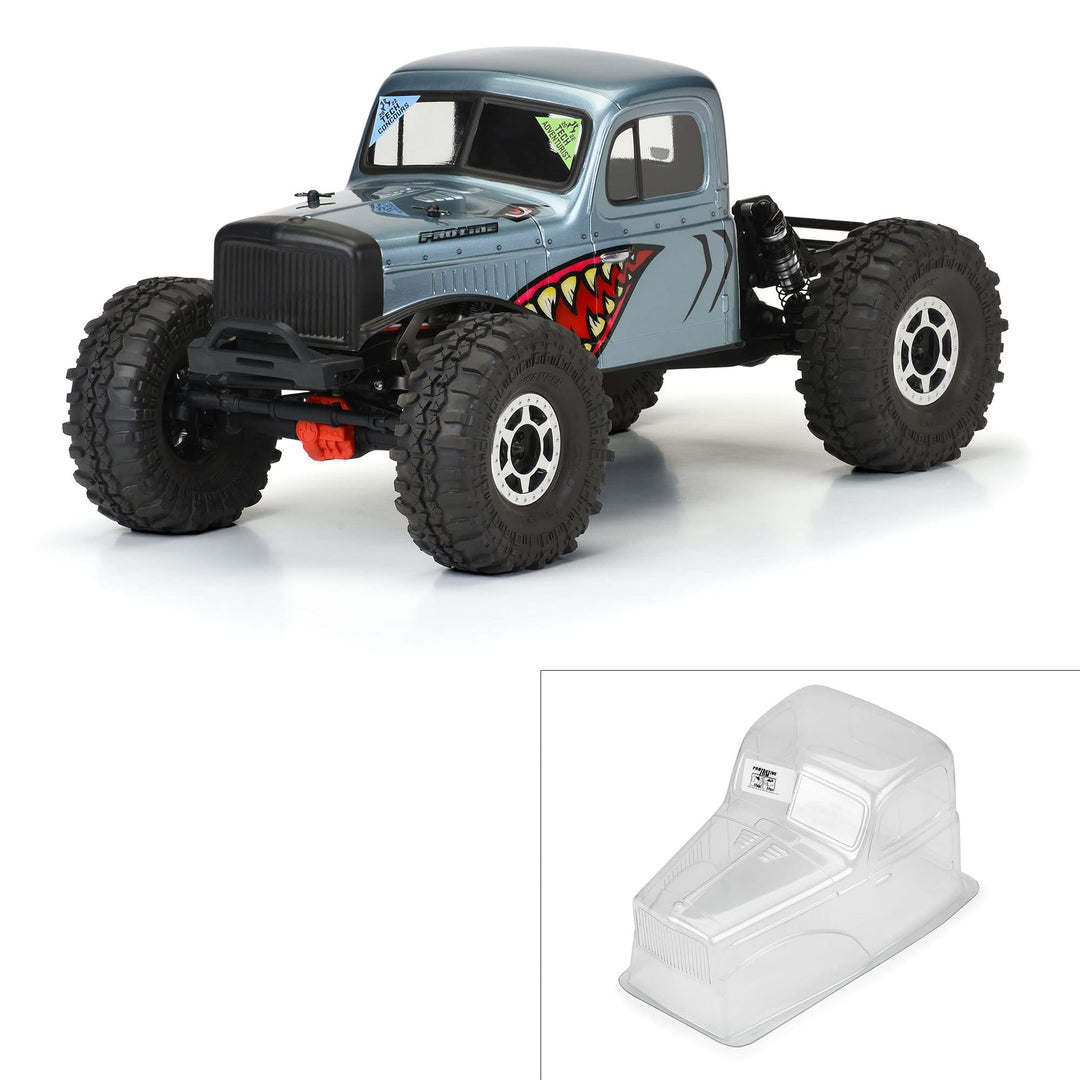Pro-Line 1/10 Comp Wagon Cab-Only Clear Body 12.3" (313mm) Wheelbase Crawlers