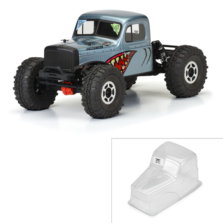 Pro-Line 1/10 Comp Wagon Cab-Only Clear Body 12.3" (313mm) Wheelbase Crawlers