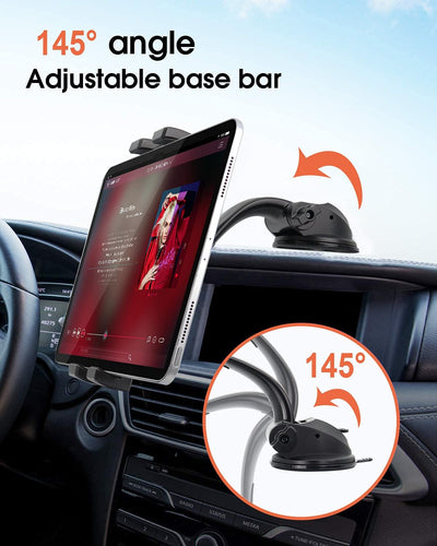 Armaturenbrett Autohalterung Tablet Halterung, Oilcan KFZ Saugnapf Tablet Halter mit Verstellbarem A