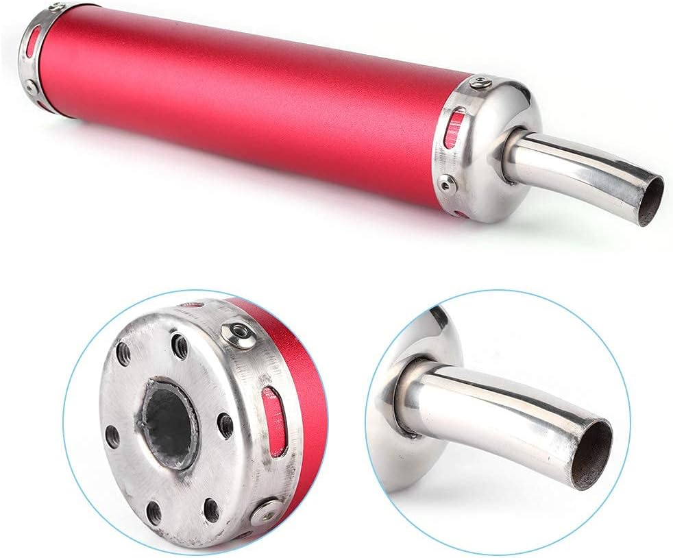 Auspuff Schalldämpfer, 20 mm (0,8 Zoll) Schalldämpfer-Schalldämpfer Modifizierte Teile für 2-Takt-Mo