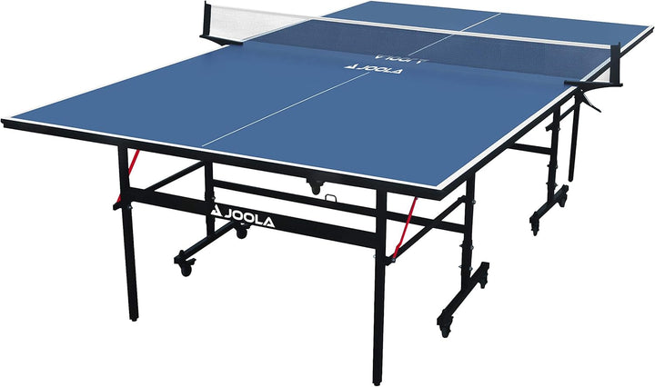 JOOLA Tischtennisplatte Inside 13 Tischtennistisch Indoor klappbares Untergestell – Schneller Aufbau