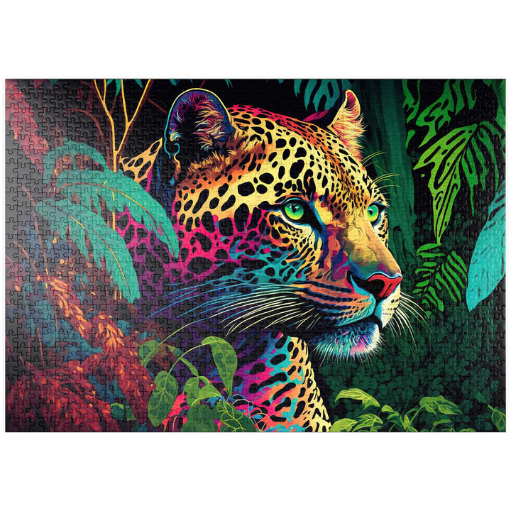 Leopard im Pop-Art-Stil - Premium 1000 Teile Puzzle - MyPuzzle Sonderkollektion von Starnberger Spie