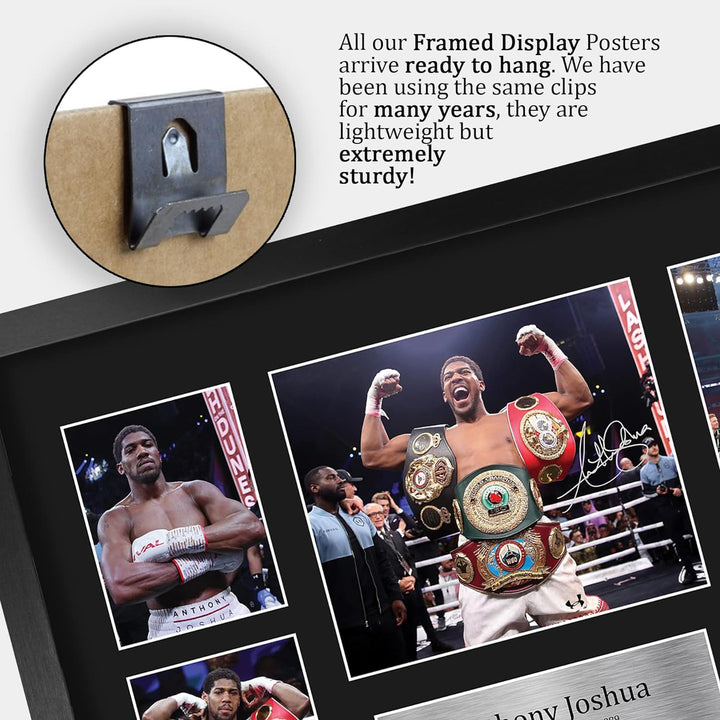 HWC Trading FR A3 Anthony Joshua Boxing Geschenke Gedrucktes Signiertes Autogrammbild Für Boxer-Erin