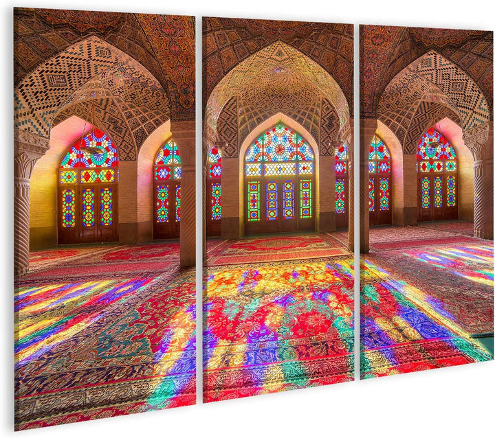 islandburner Bild auf Leinwand Nasir Al Mulk Moschee Shiraz Iran Bilder Wandbilder Poster Leinwand 1