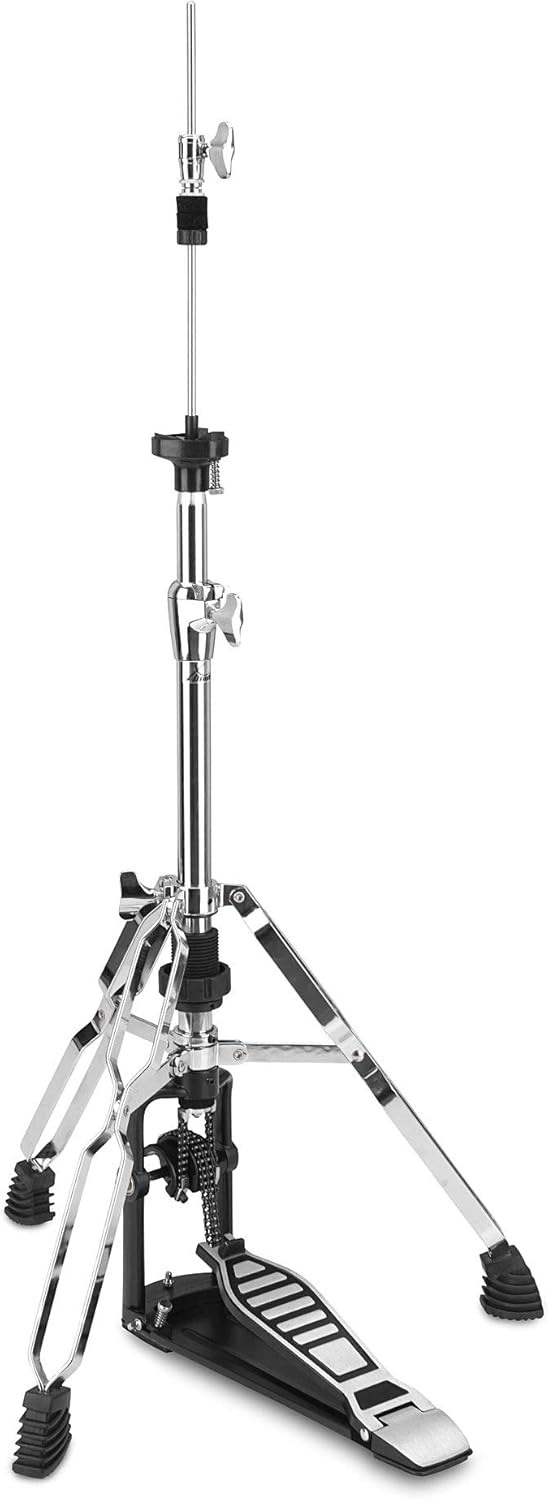 XDrum Hi-Hat Ständer Pro (stabile Bodenplatte, massive Fussplatte mit Doppelkettenzug, Federspannung