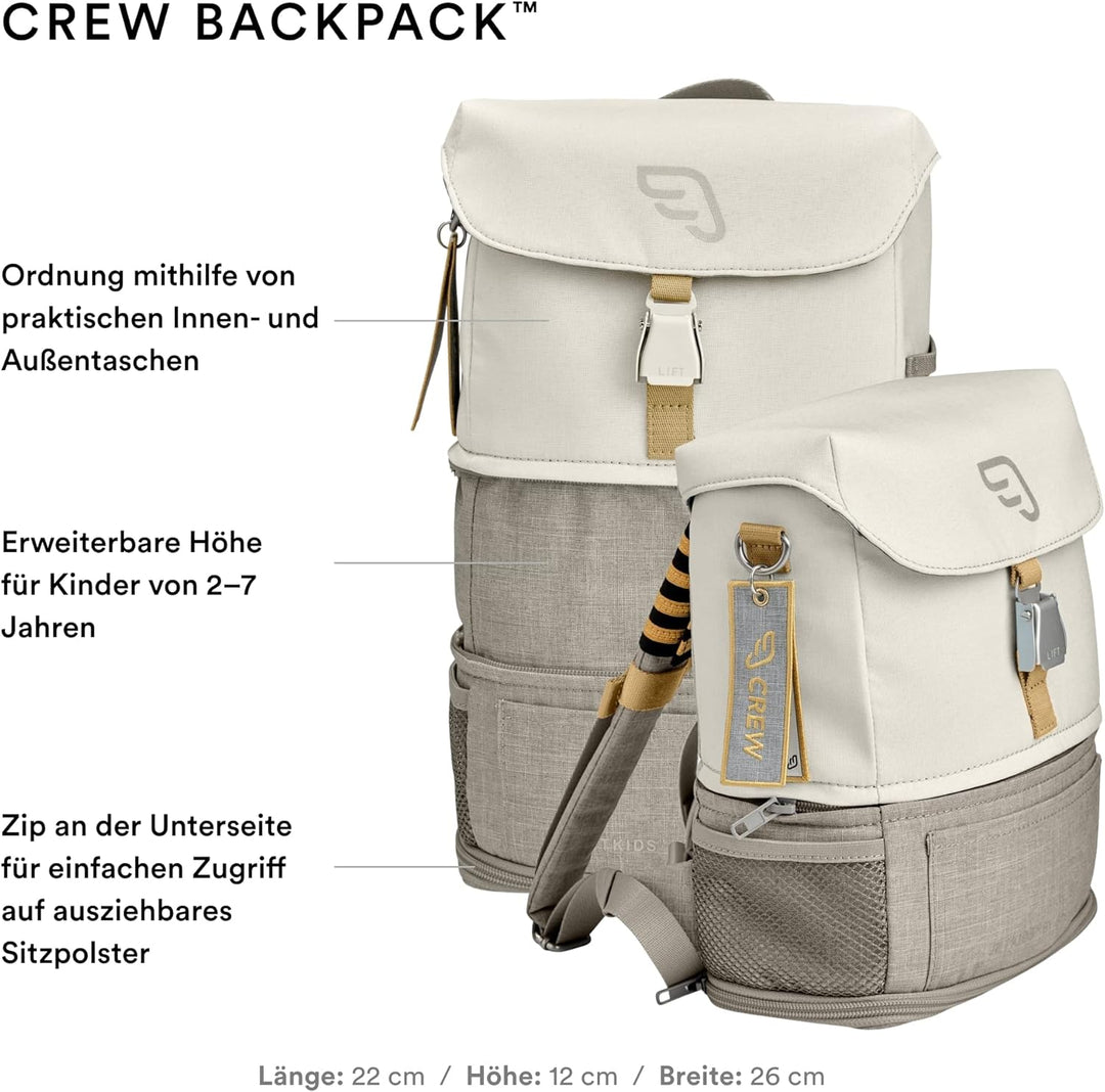 Stokke JetKids Reiseset, Black - Enthält den BedBox Aufsitzkoffer & das Backpack - Ideal für Kinder