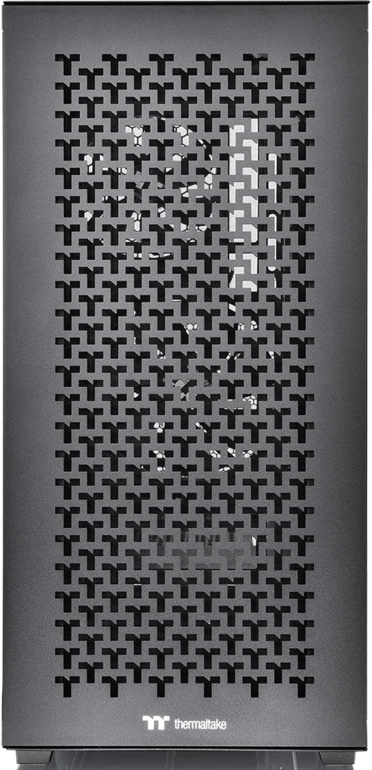 Thermaltake Divider 300 TG Air Black | Mid-Tower-ATX-PC-Gehäuse | gehärtetes Glasseitenteil | Mesh-P