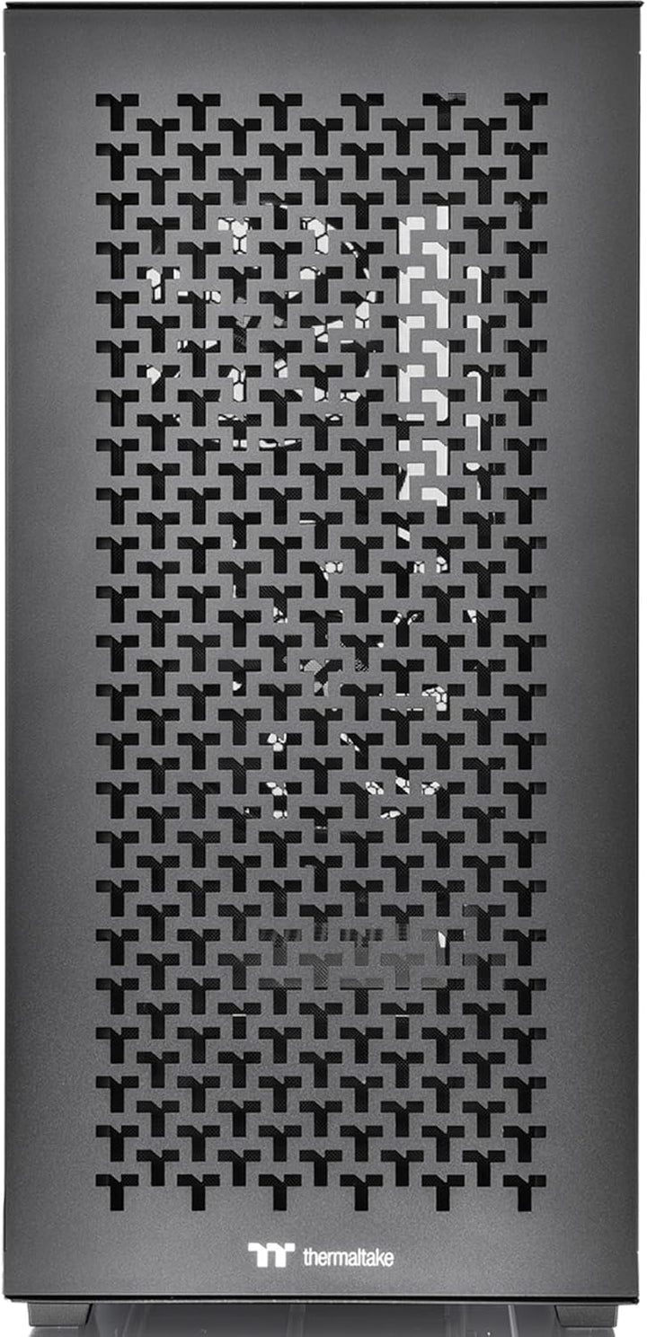 Thermaltake Divider 300 TG Air Black | Mid-Tower-ATX-PC-Gehäuse | gehärtetes Glasseitenteil | Mesh-P