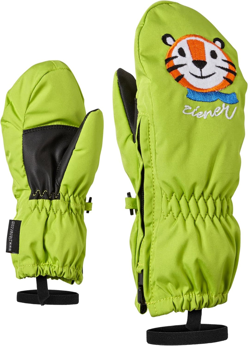 Ziener Baby LE Zoo Minis Glove Ski-Handschuhe grün (lime green) 110, grün (lime green) 110