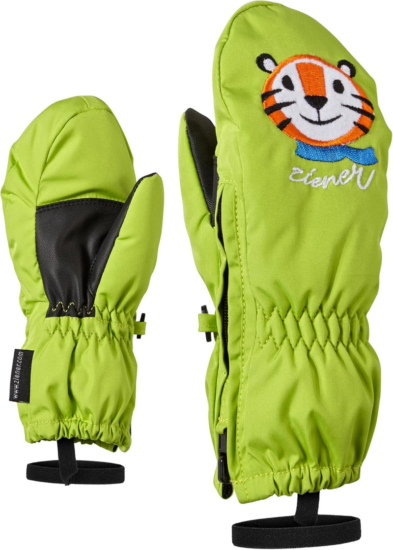 Ziener Baby LE Zoo Minis Glove Ski-Handschuhe grün (lime green) 116, grün (lime green) 116