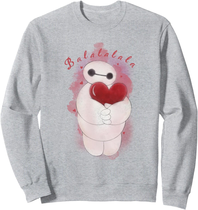 Disney Big Hero 6 Baymax Heart Portrait Sweatshirt