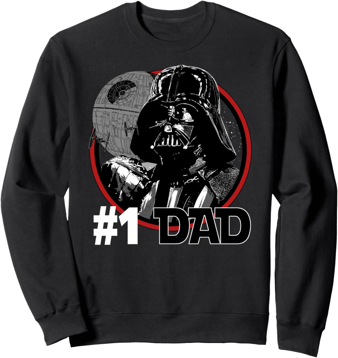 Star Wars Darth Vader #1 Dad Space Portrait Sweatshirt