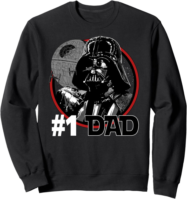 Star Wars Darth Vader #1 Dad Space Portrait Sweatshirt