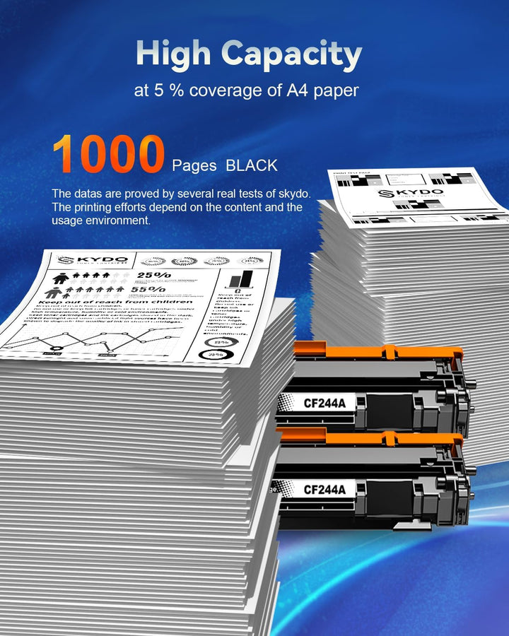 44A CF244A Toner Schwarz Kompatibel für HP 44A CF244A Toner für HP Laserjet pro M15w Toner für HP La