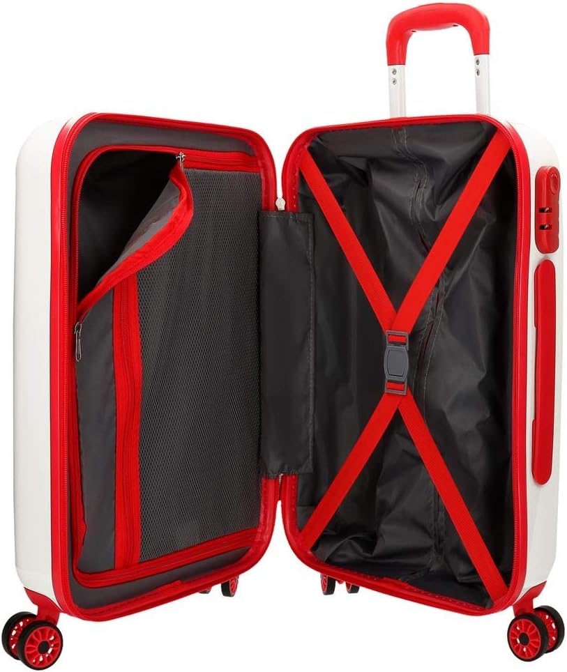 Disney The Lion King Kabinenkoffer Rot 37x55x20 cms Hartschalen ABS Kombinationsschloss 34L 2,6Kgs 4