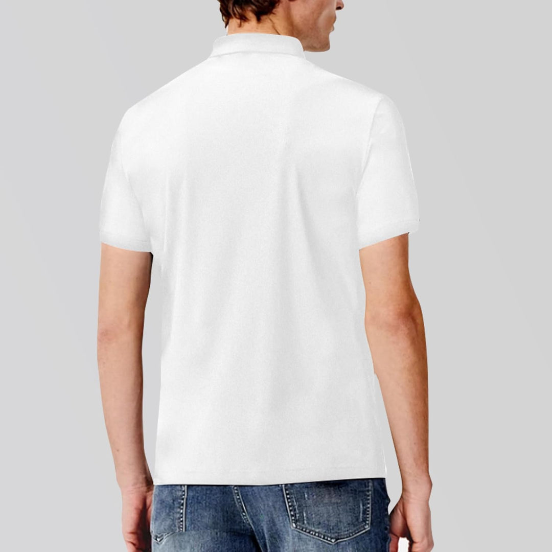 Liking Herren Basic Poloshirt Baumwolle Polo Shirts Polohemd Kurzarmshirt mit Knopfleiste 3er Pack 8