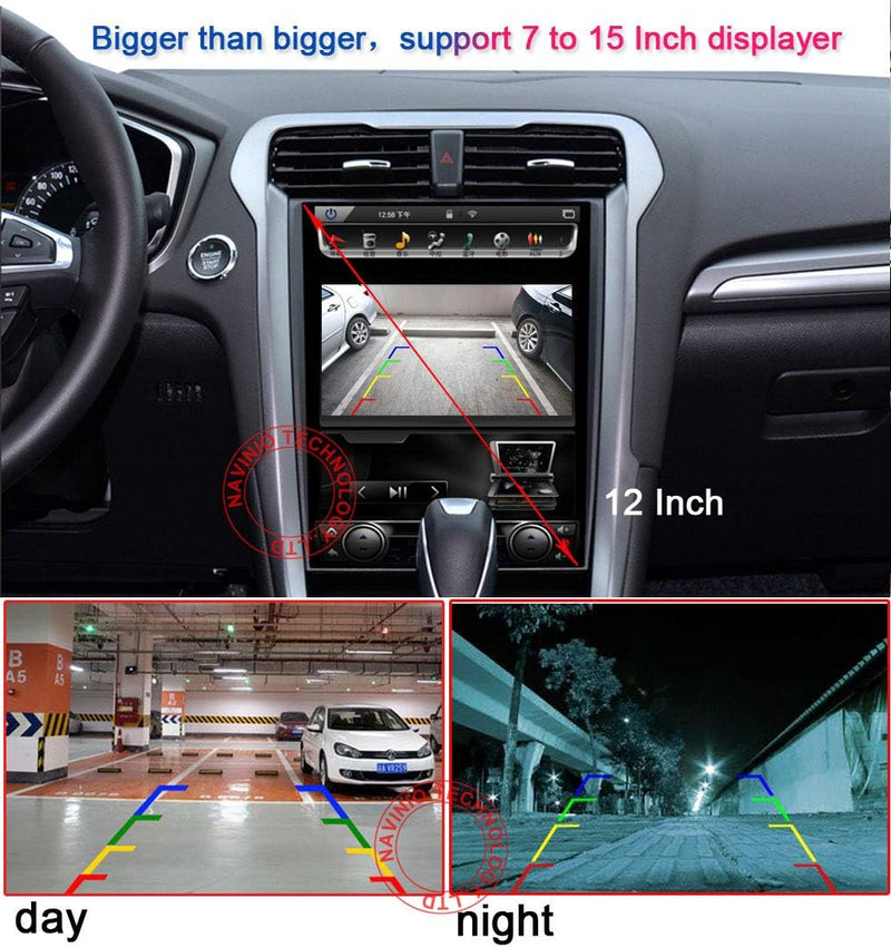Wasserdicht 170 ° Umkehrbare Fahrzeug-spezifische Griffleiste Kamera Rückansicht Rückfahrkamera für