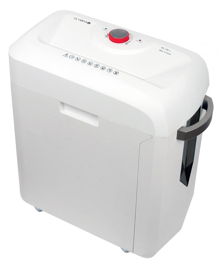Professioneller Aktenvernichter Partikelschnitt Mikro Cut 6 Blatt MC 306.2 von Olympia