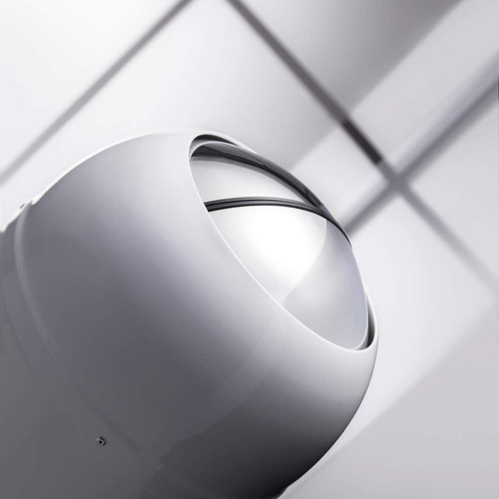 Wesco Kickmaster Abfallsammler aus hochwertigem Stahlblech in der Farbe matt graphit mit einem Volum